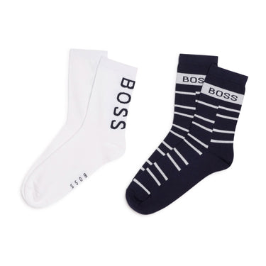 BOSS KIDS set de pares de 2 calcetines para niño